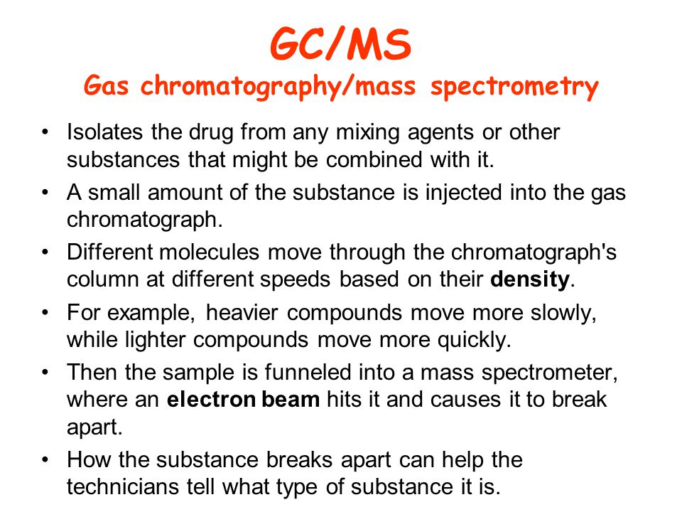 Basics of Gas Chromatography – Mass Spectrometry